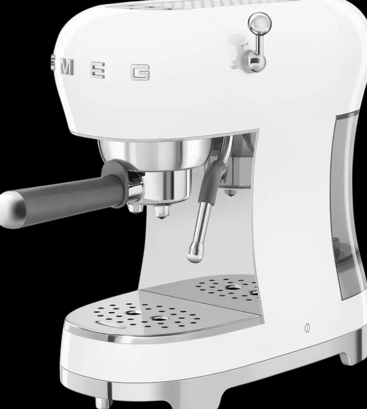 Smeg Ecf02Wheu Espressokeitin, Valkoinen Clearance