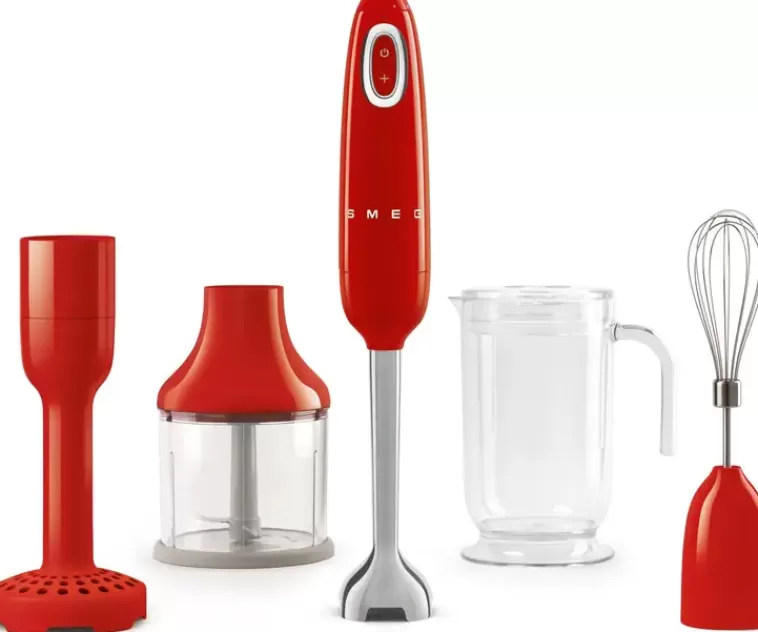 Smeg Sauvasekoitinsetti, Punainen New