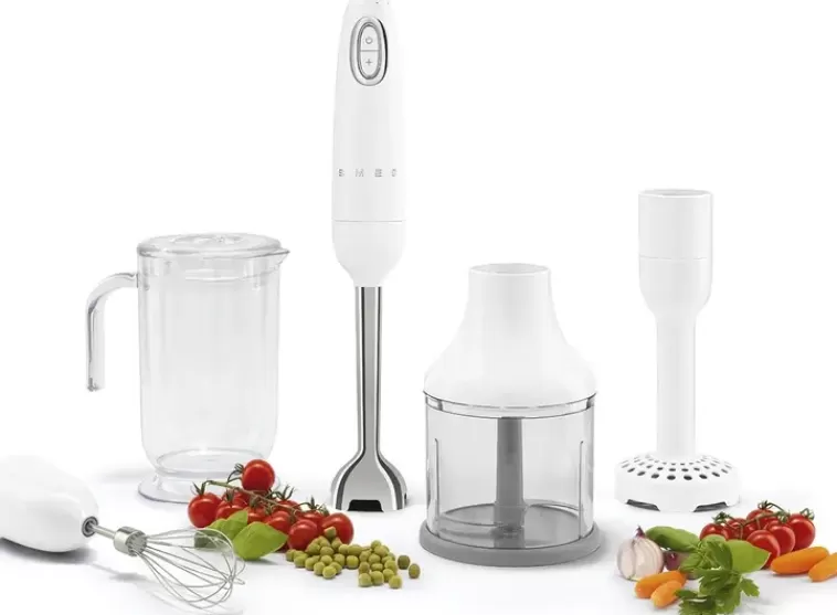 Smeg Sauvasekoitinsetti, Valkoinen Online