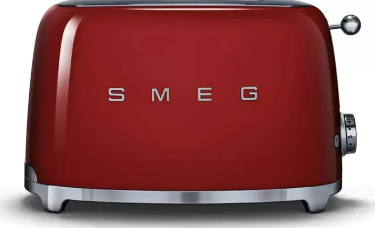 Smeg Tsf01Rdeu 2-Viipaleen Leivanpaahdin Punainen Sale