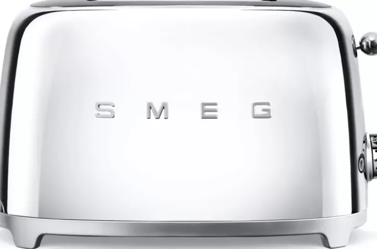 Smeg Tsf01Sseu 2-Viipaleen Leivanpaahdin Kromi Discount