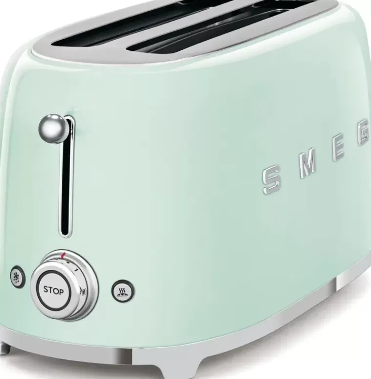 Smeg Tsf02Pgeu 4-Viipaleen Leivanpaahdin Mintunvihrea Cheap