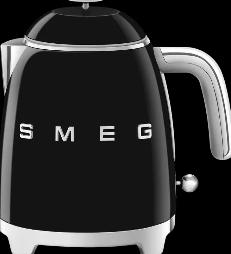 Smeg Vedenkeitin Klf05Bleu 0,8 Litraa, Musta Best Sale