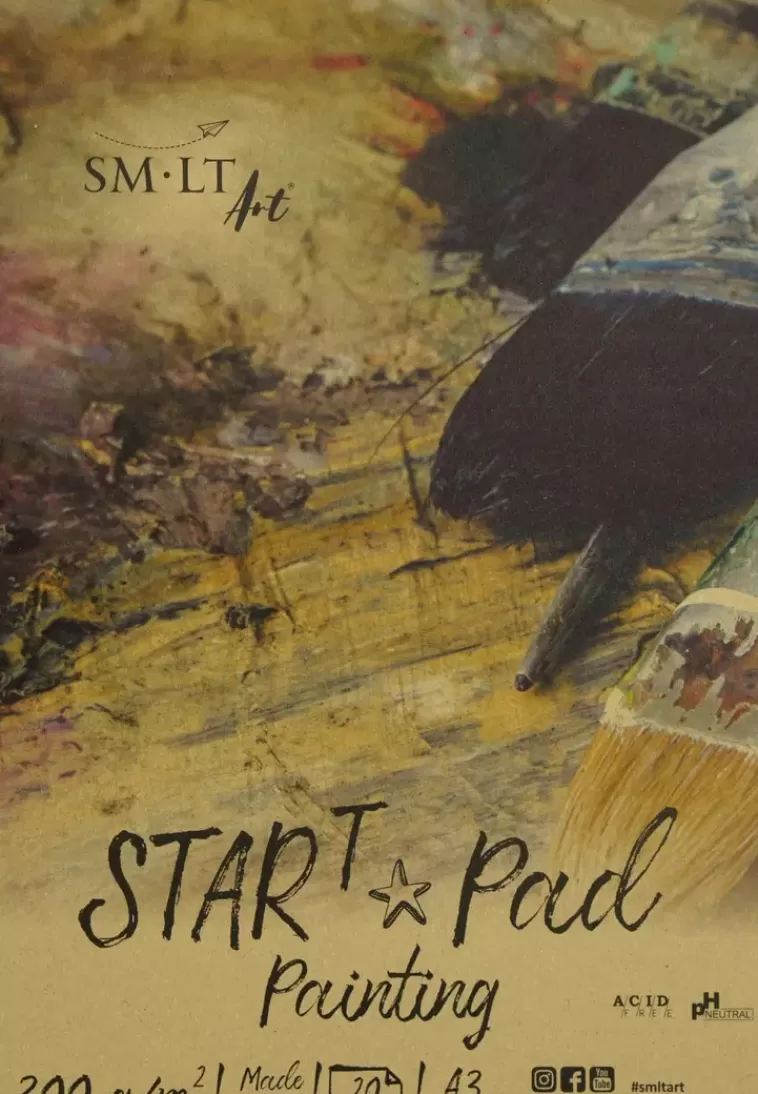 SM-LT Smlt Star T Maalauslehtio Painting 300G A3 (20) Shop