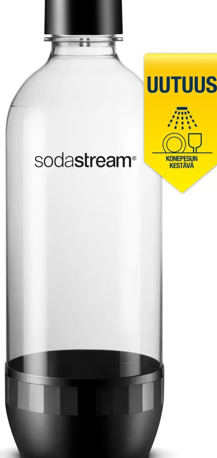 SodaStream Dws Classic Juomapullo Musta 1L Clearance