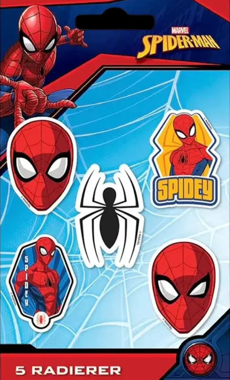 Marvel Spider-Man Pyyhekumit 4Kpl Outlet