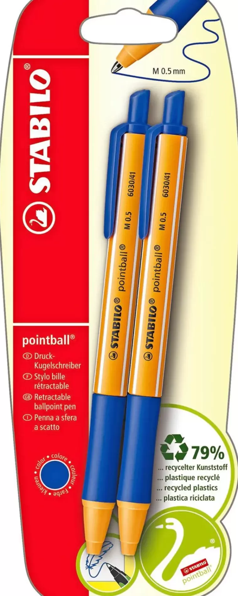 STABILO Kuulakarkikyna Pointball Sininen 2Kpl Online