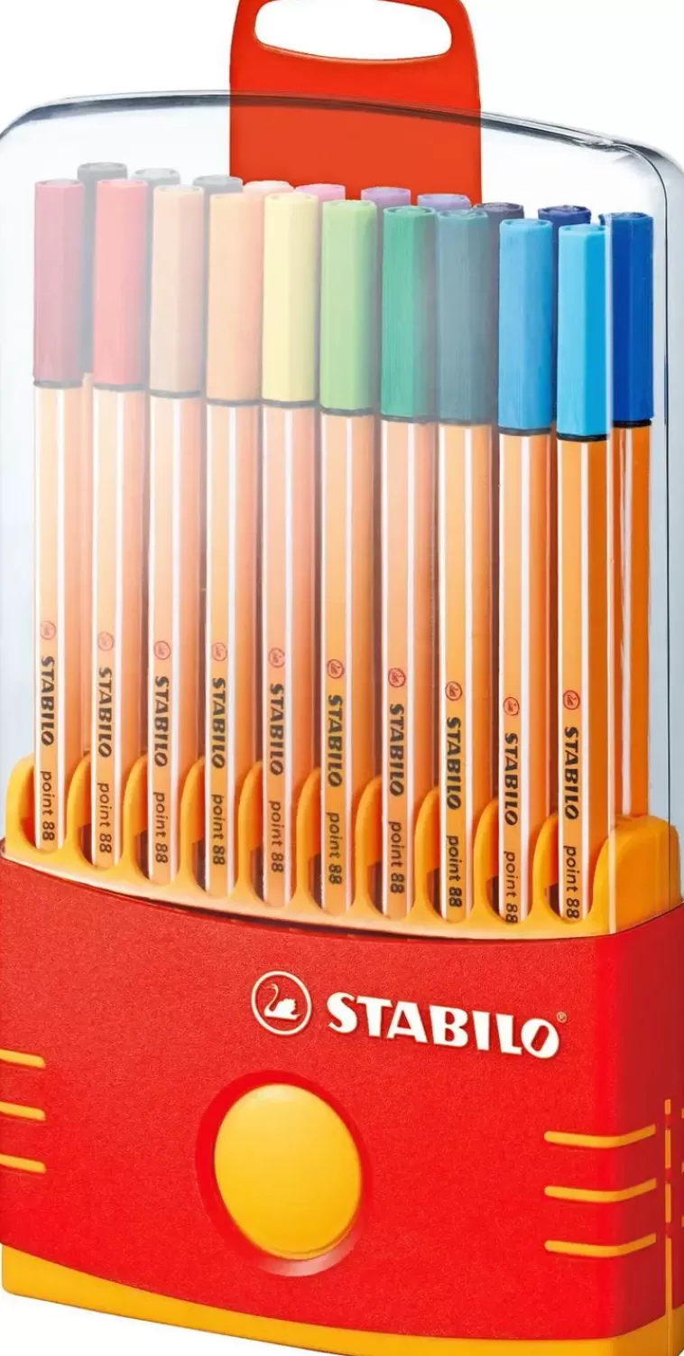 STABILO Point Kuitukyna Color Parade 88, 20 Varia Clearance