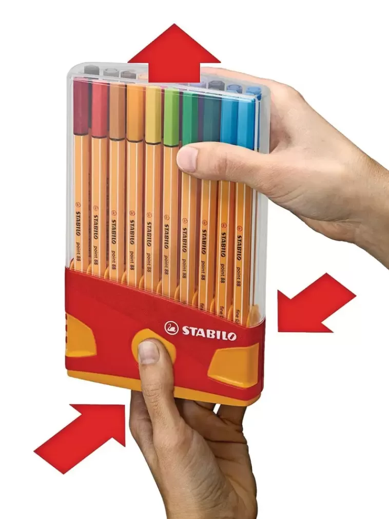 STABILO Point Kuitukyna Color Parade 88, 20 Varia Clearance