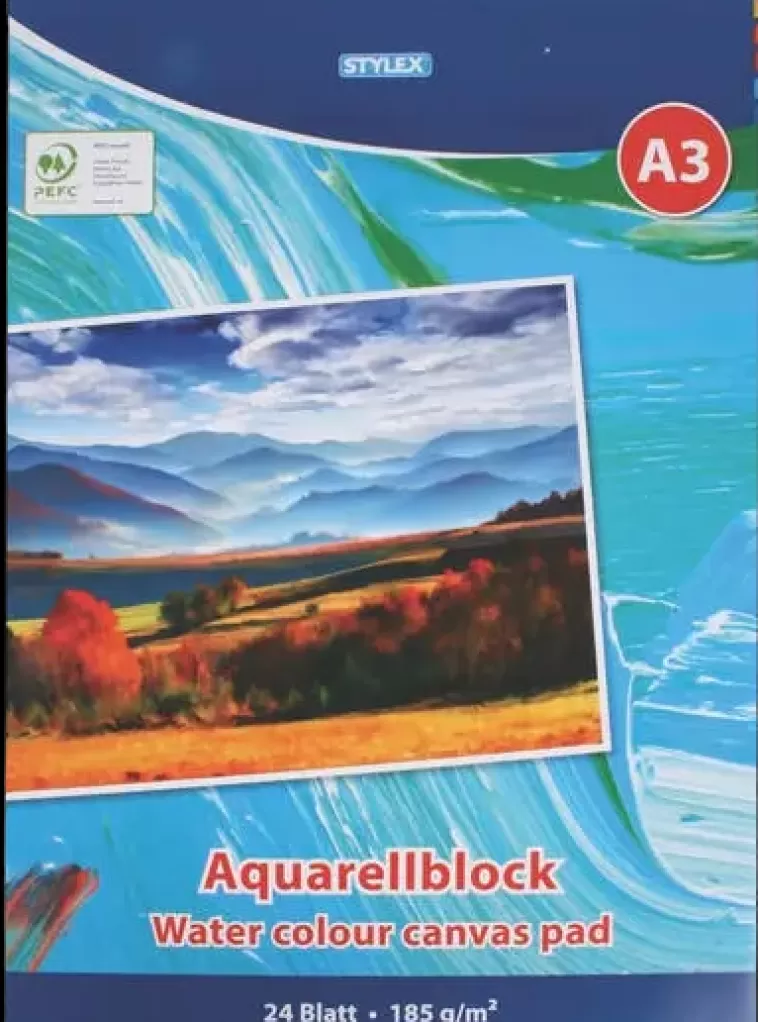 Stylex Akvarellilehtio A3 Flash Sale