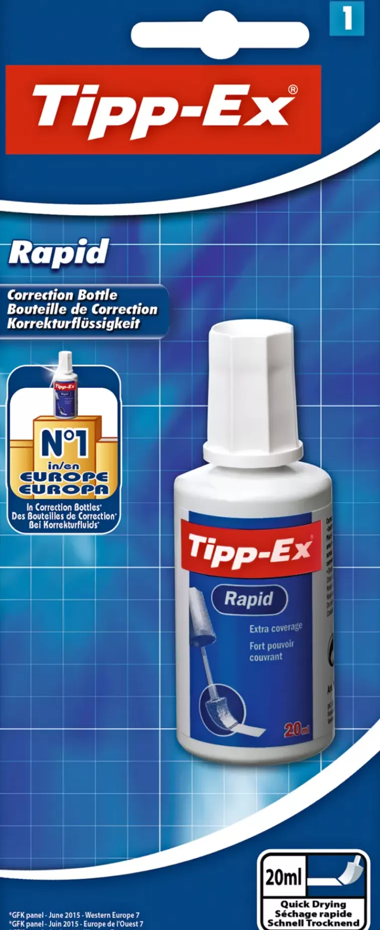 Tipp-Ex Tippex Rapid 20Ml Korjauslakka Valkoinen Flash Sale