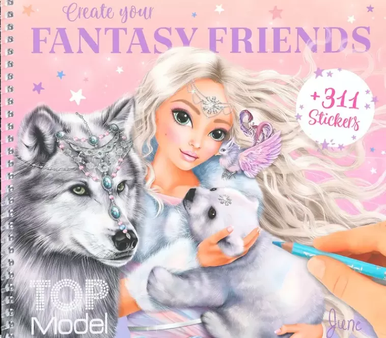 TOPModel Fantasy Friend Suunnittelukirja Outlet