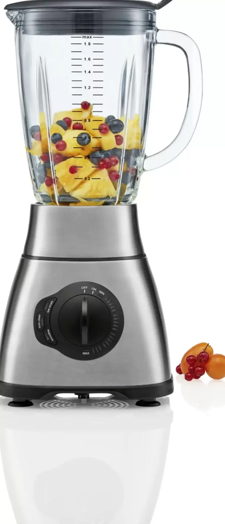 Wilfa Tehosekoitin Xplode Vital Bblsp-1800S, 1,8 Litraa, 1800W, 5 Vuoden Moottoritakuu New