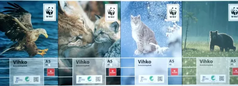 WWF Vihko A5/40 Nidottu Outlet